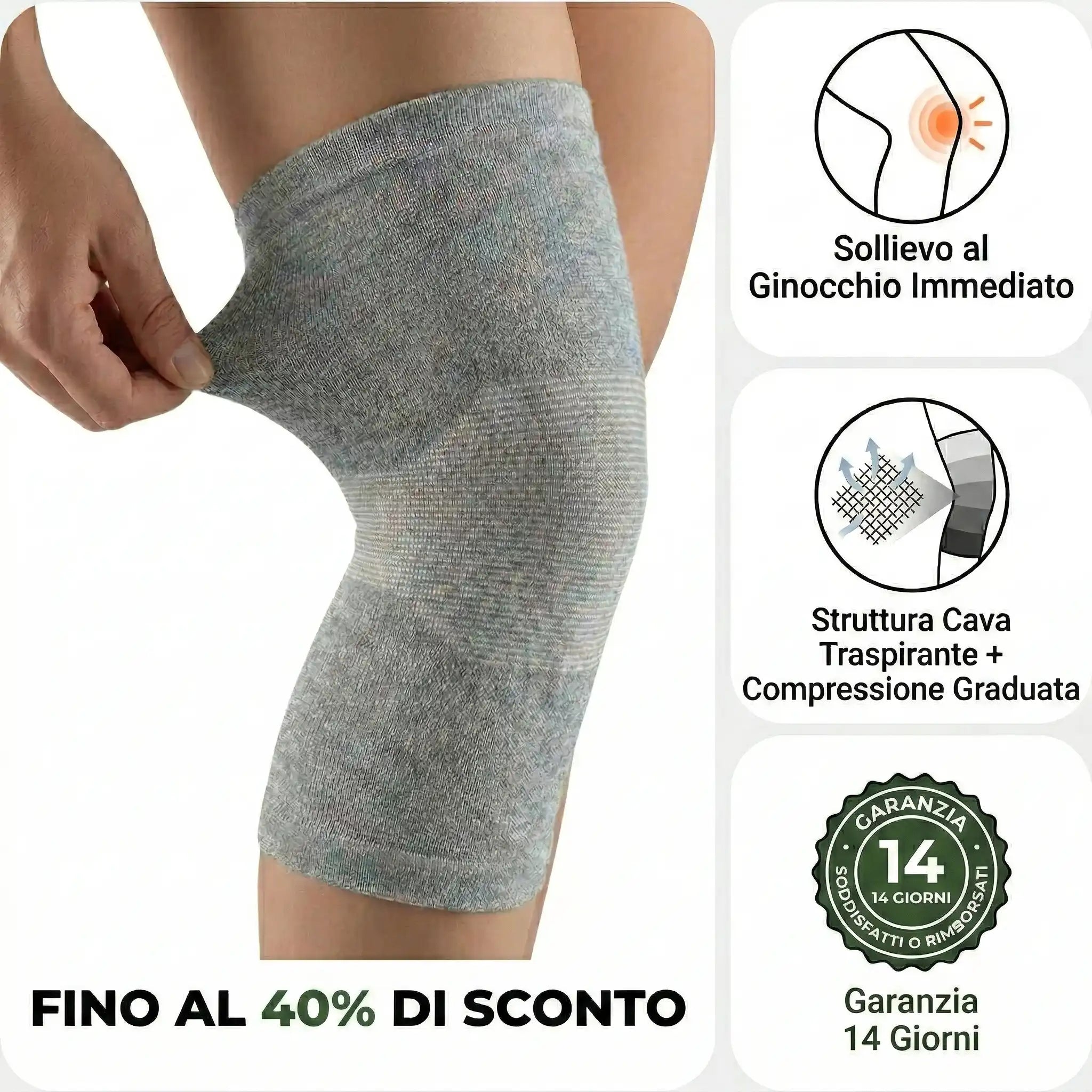 Ginocchiera in Bambù Premium